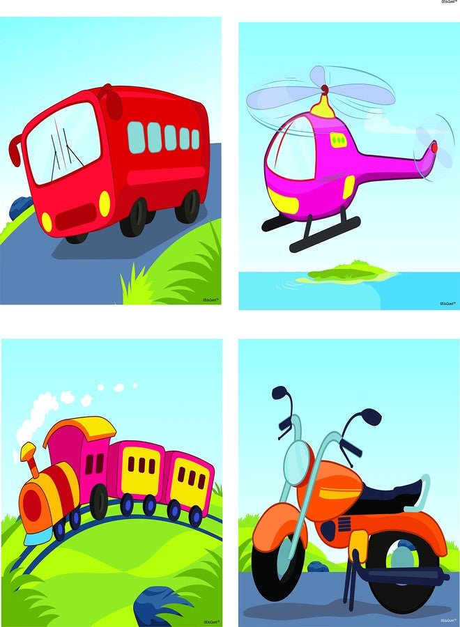 زجياساو أحجية الصور المقطوعة ZiGYASAW Step Up للسيارات (سطح سهل التنظيف، سيارات هدية رائعة للبنات والأولاد - الأفضل للأطفال من سن 3 و4 و5 و6 سنوات) - Image 2